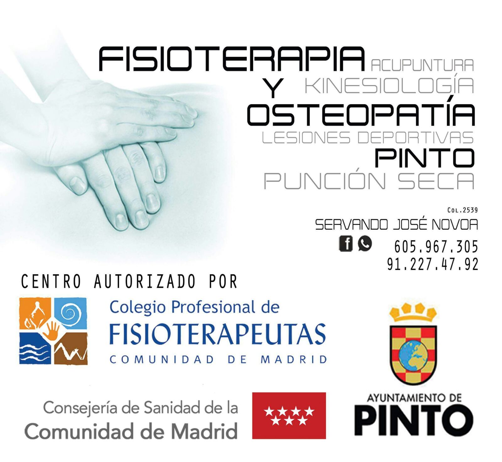 Equipo de Fisioterapia y Osteopatía Pinto
